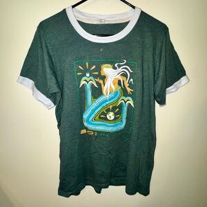 Starbucks x Camp Collection 50th Anniversary Siren Graphic Ringer Tee